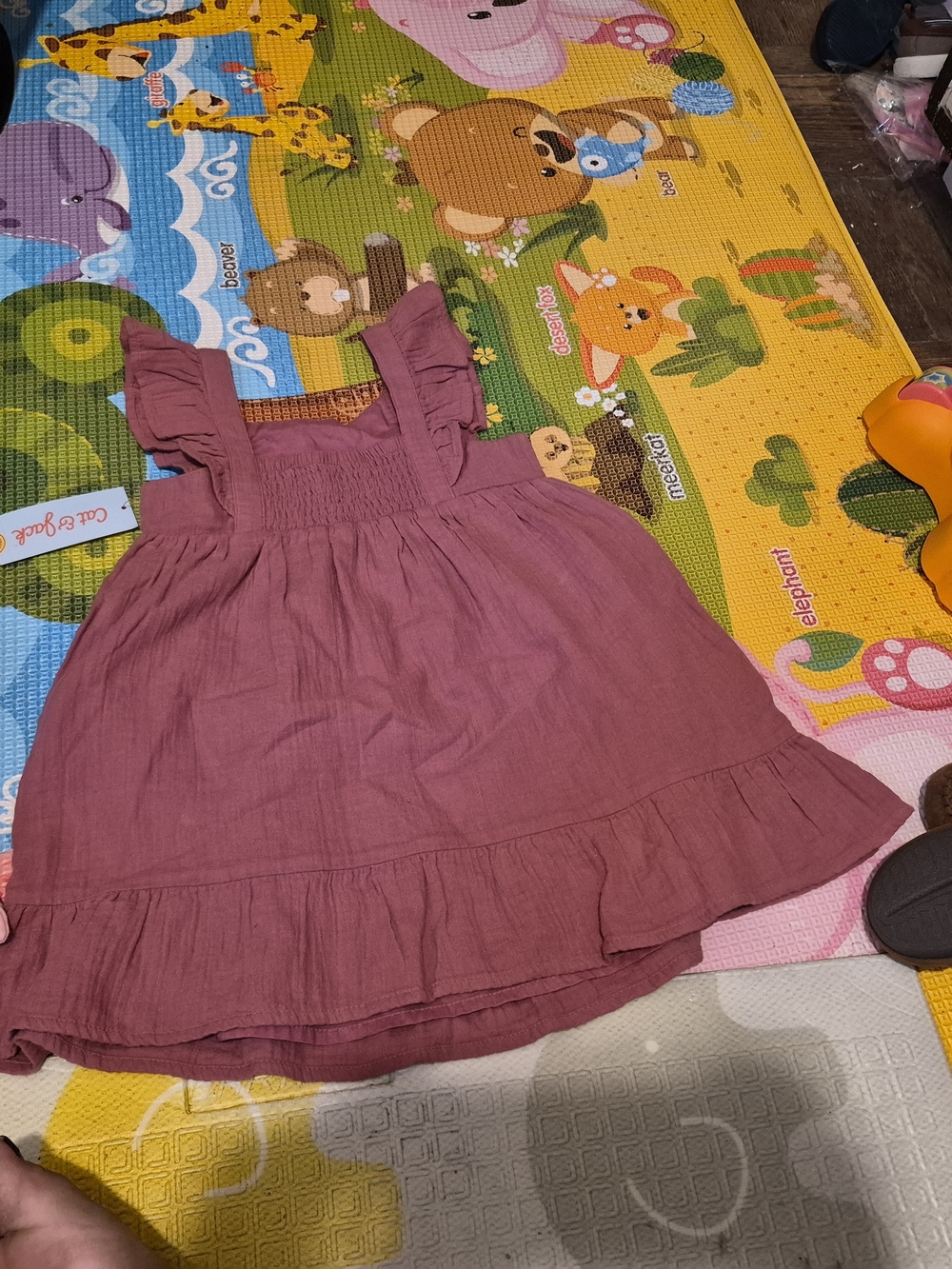 Cat & Jack Dusty Mauve Girls Sundress - Picture 5 of 5